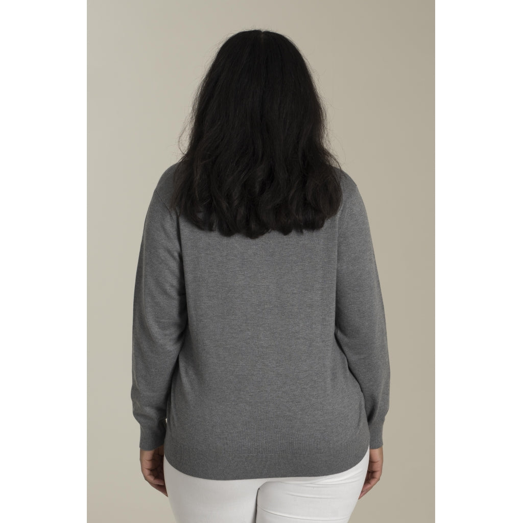 Sandgaard Knit Blouse Knit Blouse Grey Melange