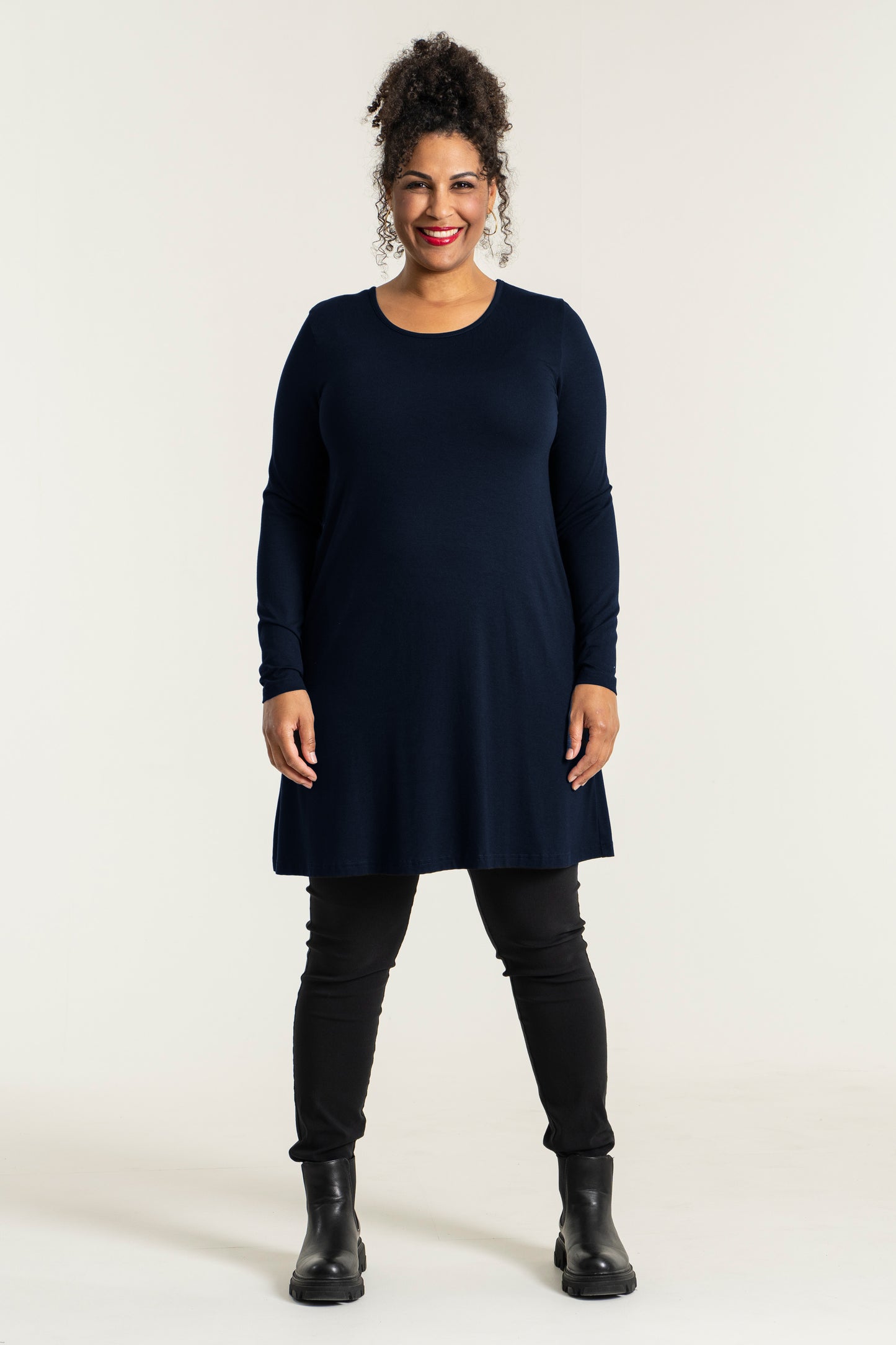 Sandgaard A-shape Long Sleeve T-Shirt Dark Blue