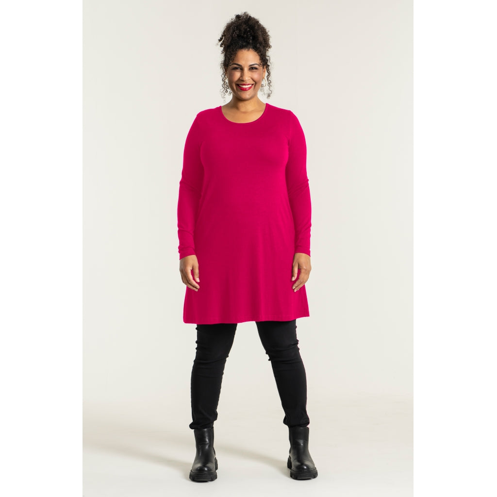 Sandgaard A-shape bluse med lange ærmer T-Shirt Pink