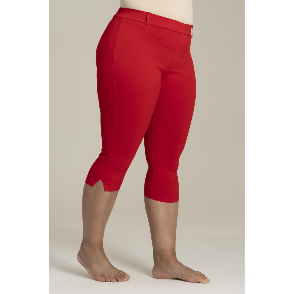 Sandgaard Bengaline Capri pants Capri Pant Red