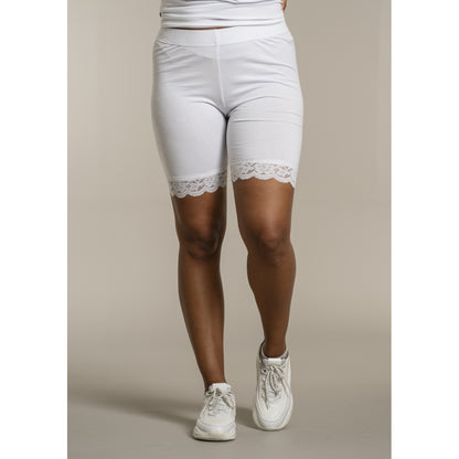 Sandgaard Biker Shorts with lace Biker Shorts White