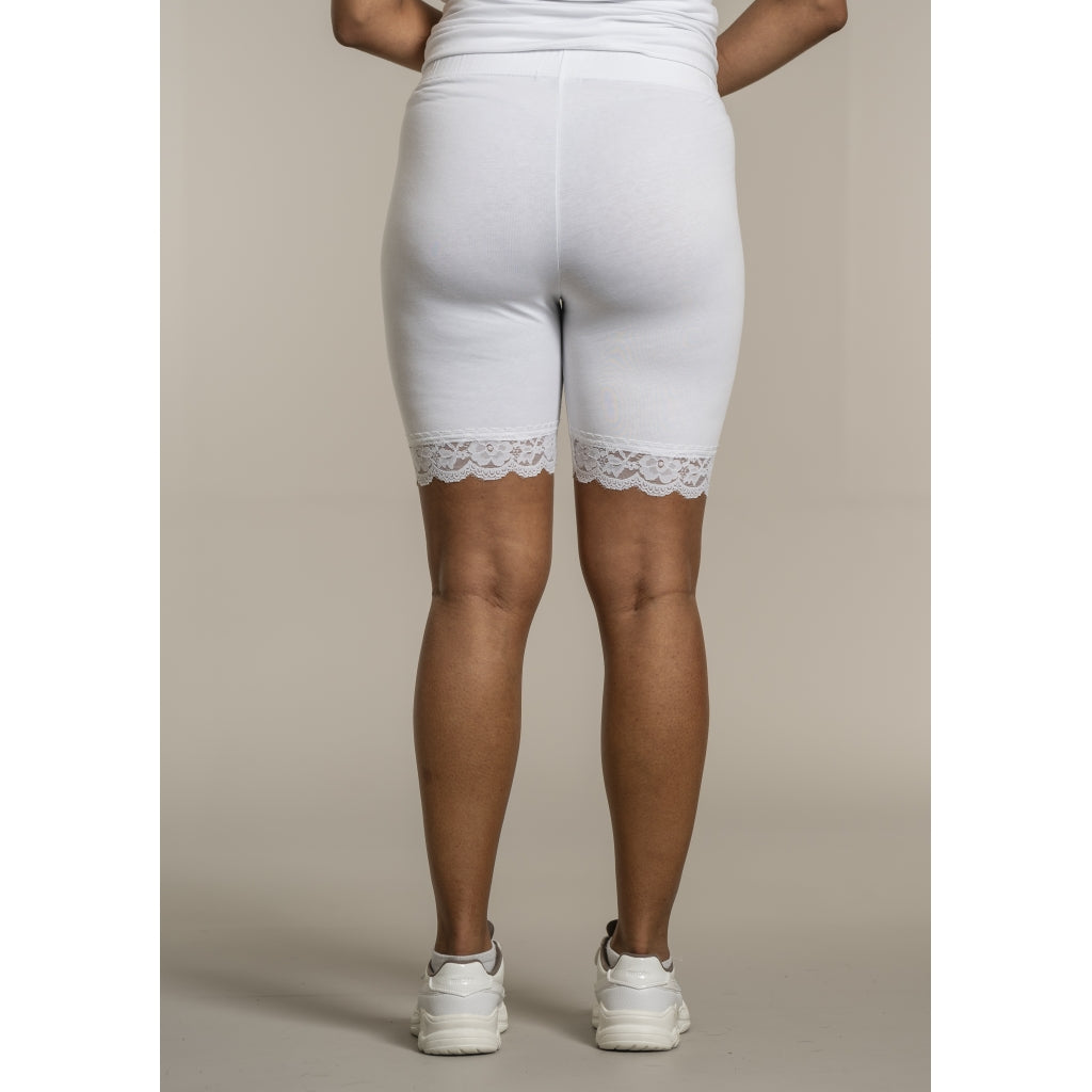 Sandgaard Biker Shorts with lace Biker Shorts White