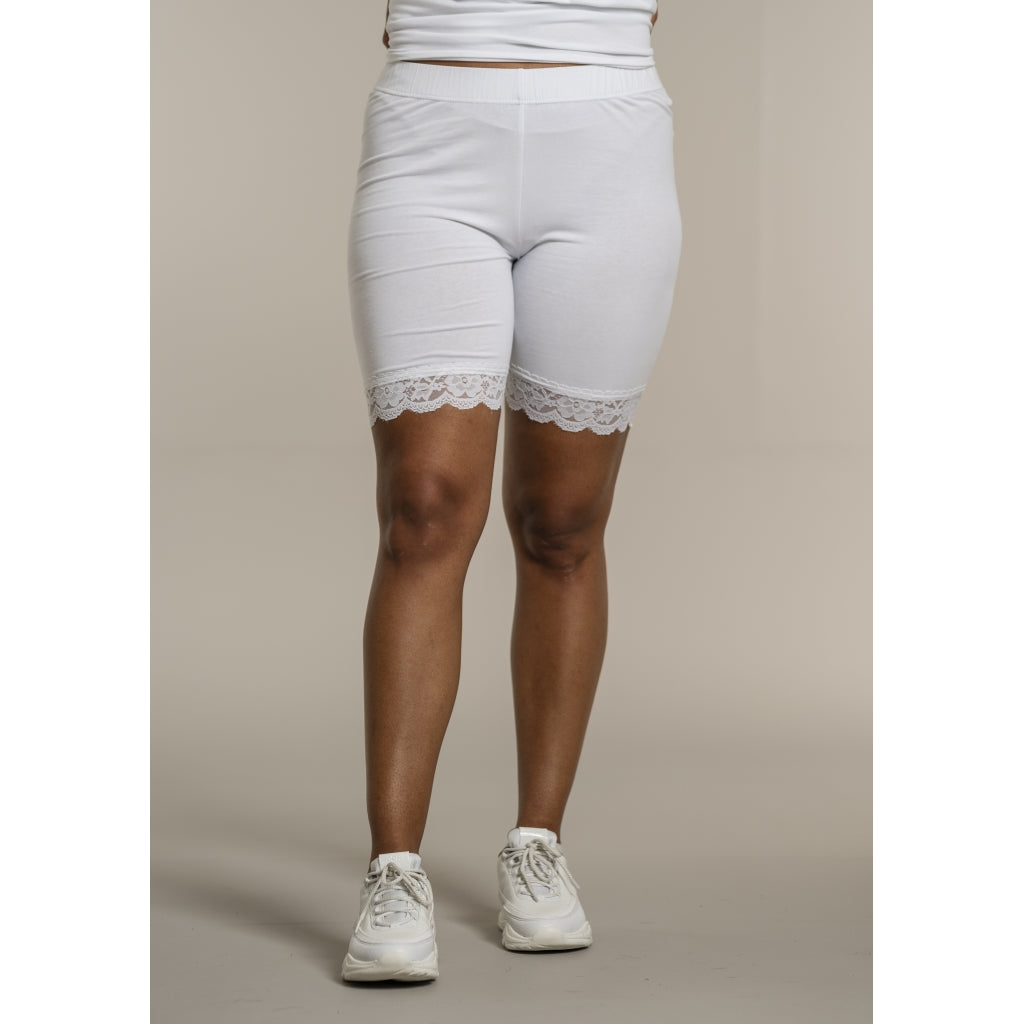 Sandgaard Biker Shorts with lace Biker Shorts White