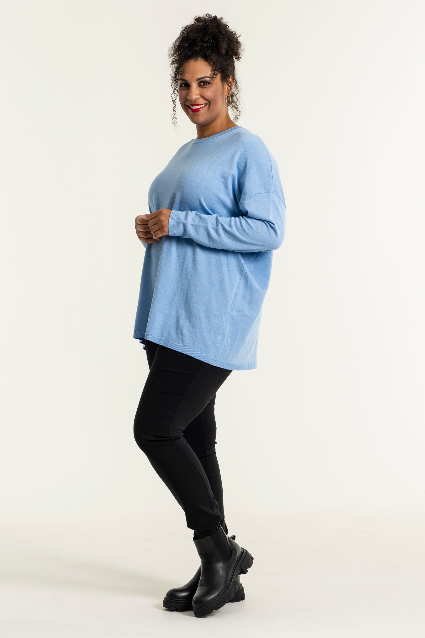 Sandgaard Blouse oversize Blouse light Blue