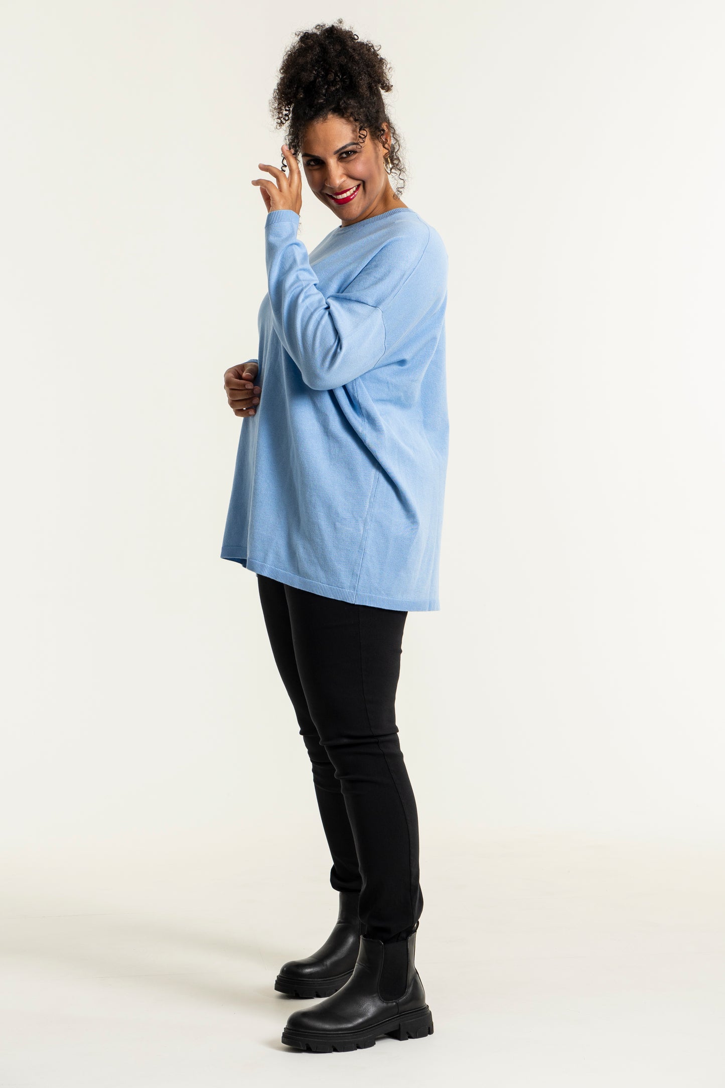 Sandgaard Blouse oversize Blouse light Blue