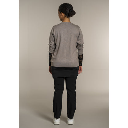 Sandgaard Cardigan Kort Cardigan Beige melange