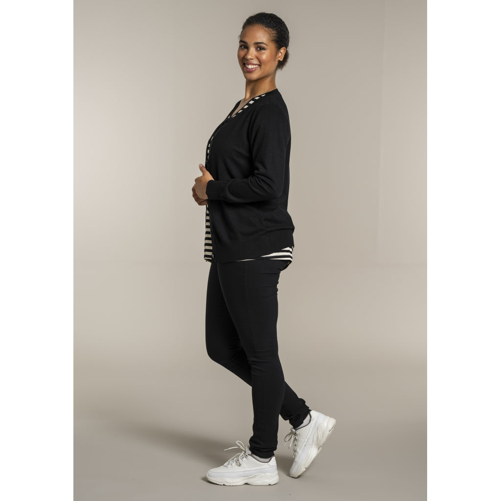Sandgaard Cardigan Kort Cardigan Black