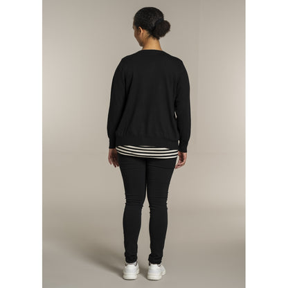 Sandgaard Cardigan Kort Cardigan Black