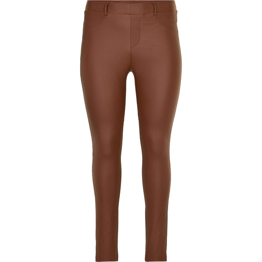 Sandgaard Coated pants Pants Cognac