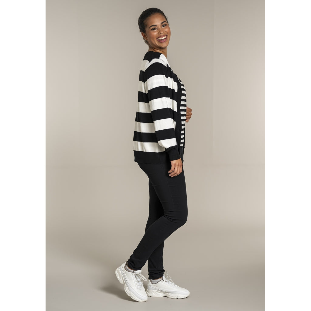 Sandgaard Helsinki - Cardigan Cardigan Black/Offwhite