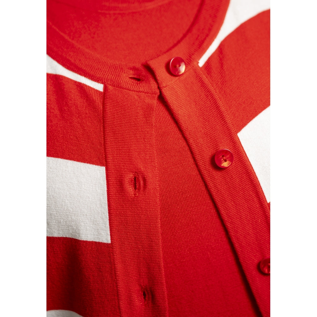 Sandgaard Helsinki - Cardigan Cardigan Mandarin/Offwhite