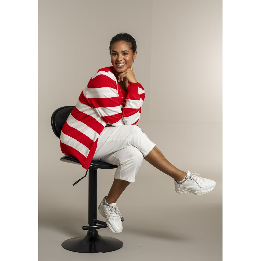 Sandgaard Helsinki - Cardigan Cardigan Mandarin/Offwhite