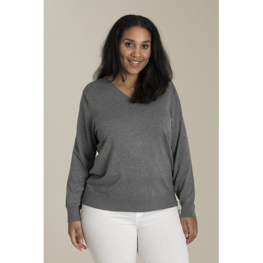 Sandgaard Knit Blouse Knit Blouse Grey Melange