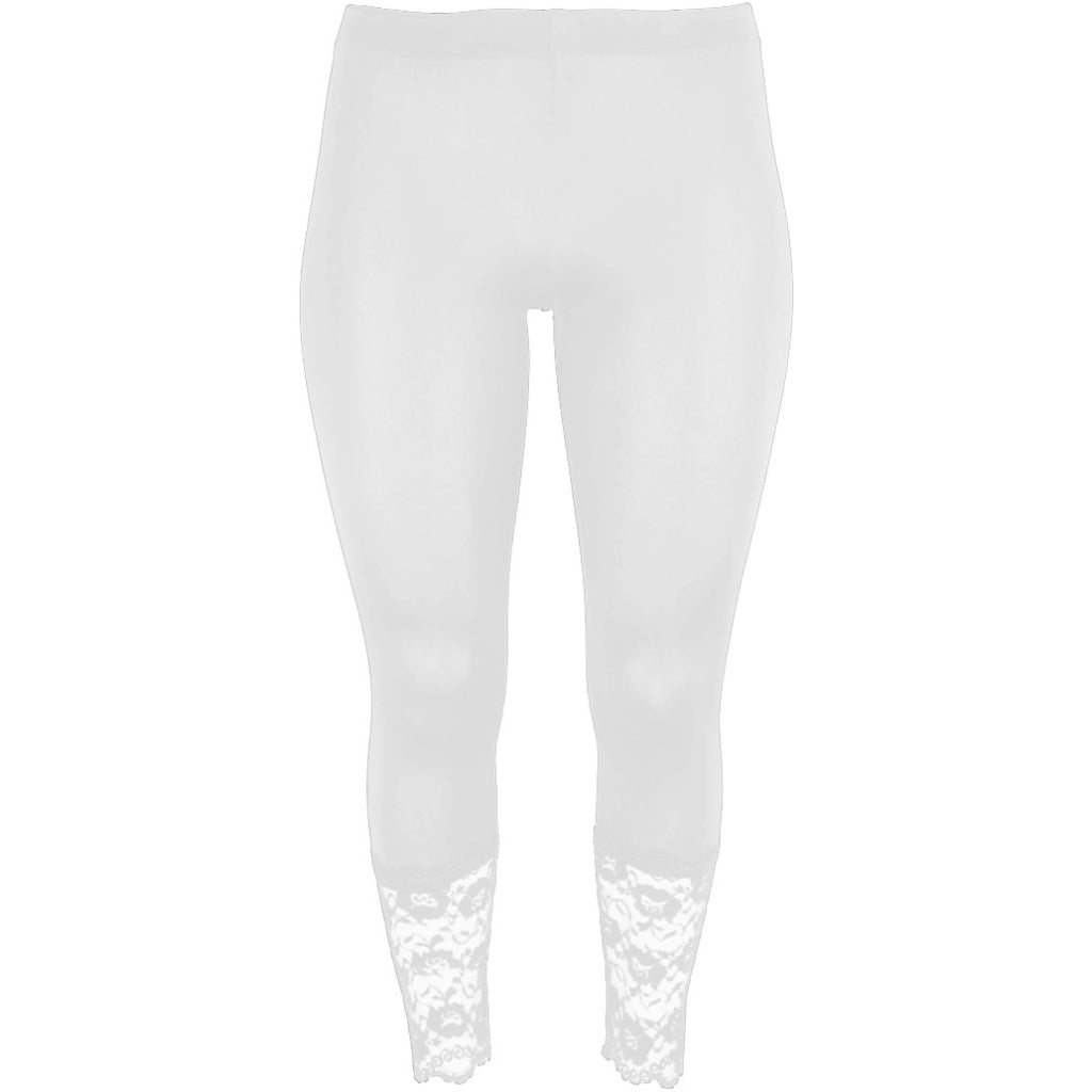 Sandgaard Leggings with lace Pants White