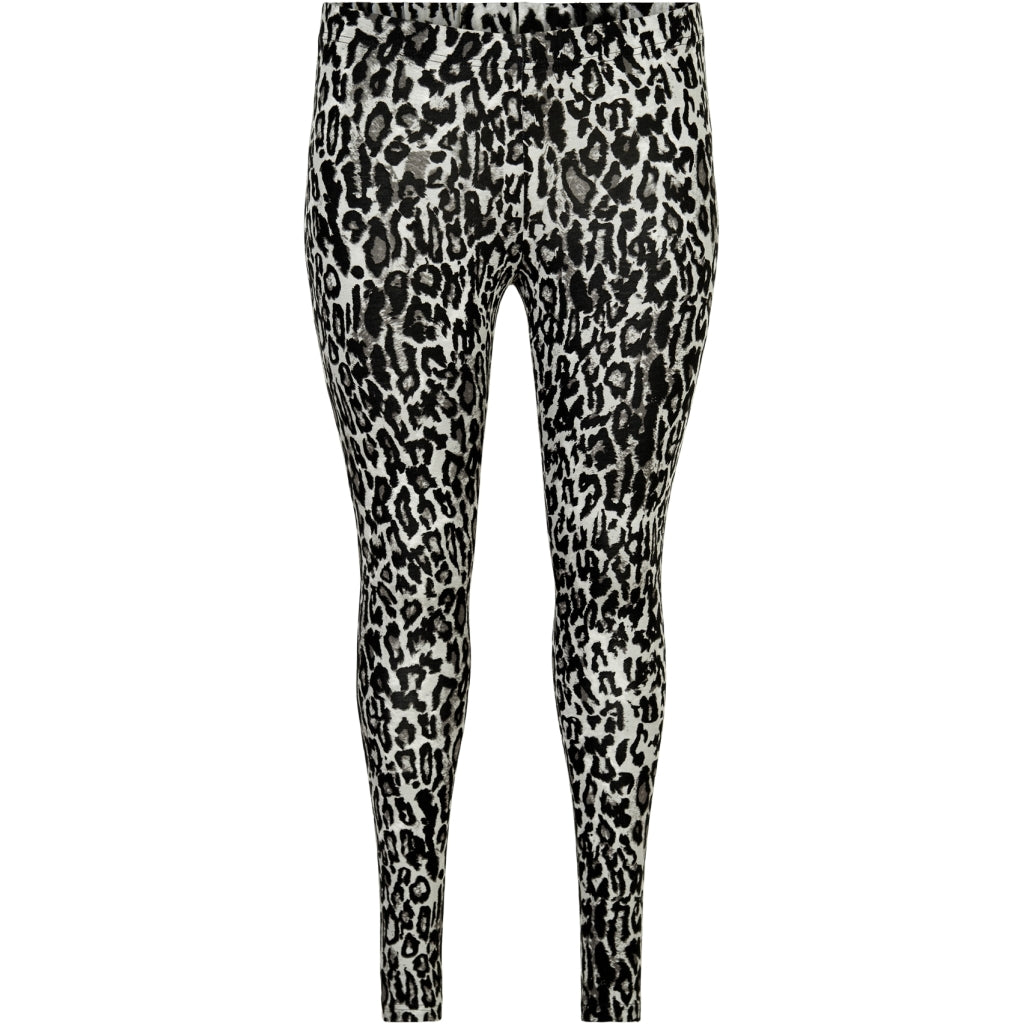 Sandgaard Leo Jersey Leggings Leggings Grey Leoprint