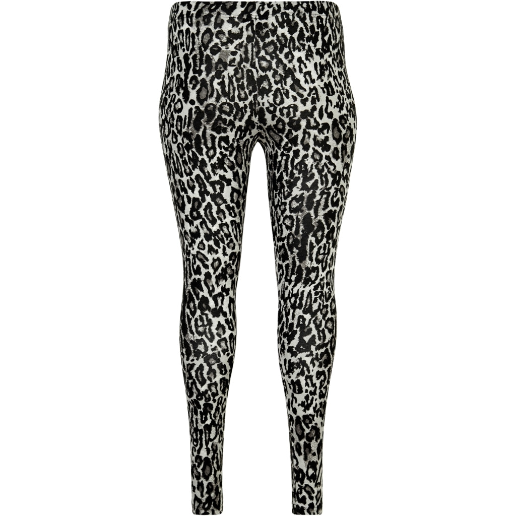 Sandgaard Leo Jersey Leggings Leggings Grey Leoprint