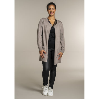 Sandgaard Long Cardigan Long Cardigan Beige melange