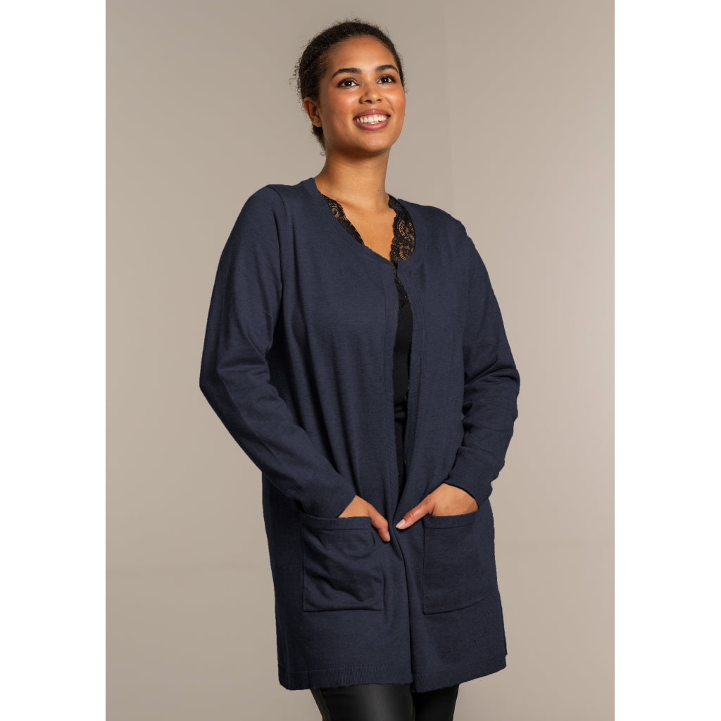 Sandgaard Long Cardigan Long Cardigan Dark Blue