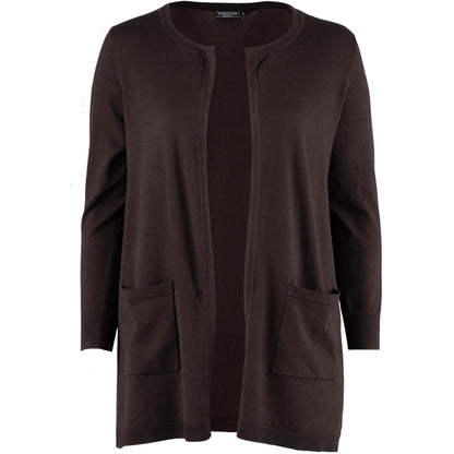 Sandgaard Long Cardigan Long Cardigan Dark Brown