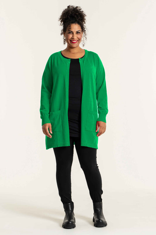 Sandgaard Long Cardigan Long Cardigan Grass green