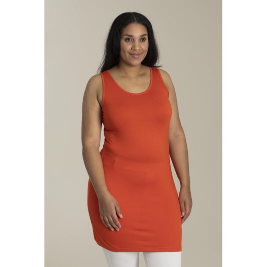 Sandgaard Panel top long Top Chili Orange