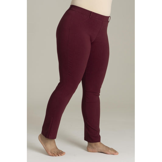 Sandgaard Pants w. wide legs Pants Bordeaux