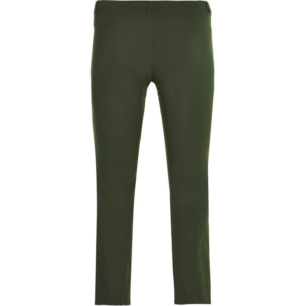 Sandgaard Pants w. wide legs Pants Khakigreen