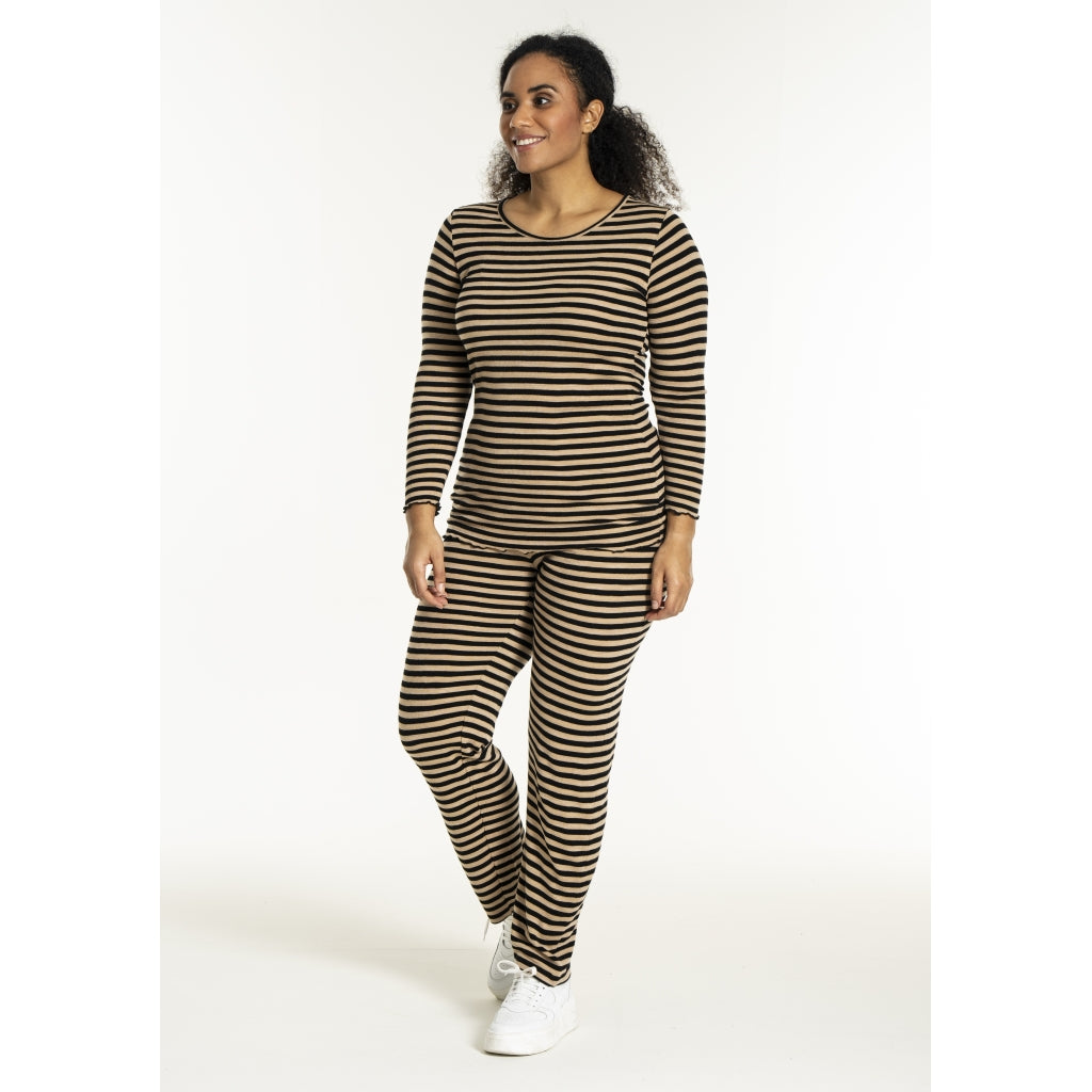 Sandgaard Rib Pants Pants Black/Sand