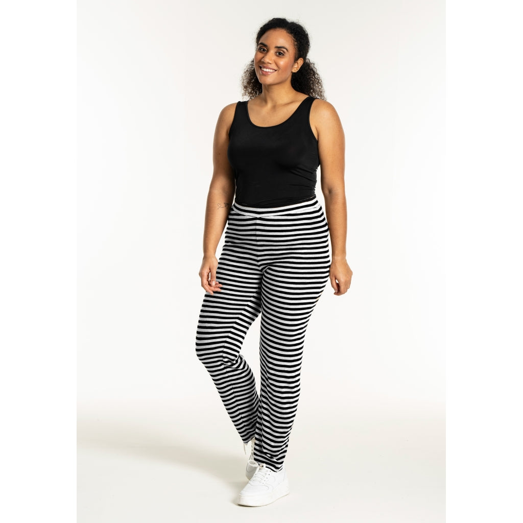Sandgaard Rib Pants Pants Black/White