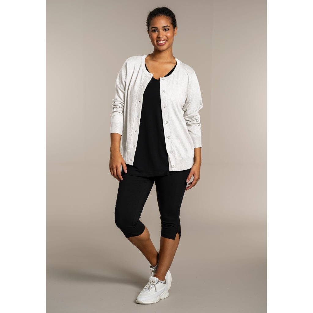 Sandgaard Short Cardigan Cardigan Off-White