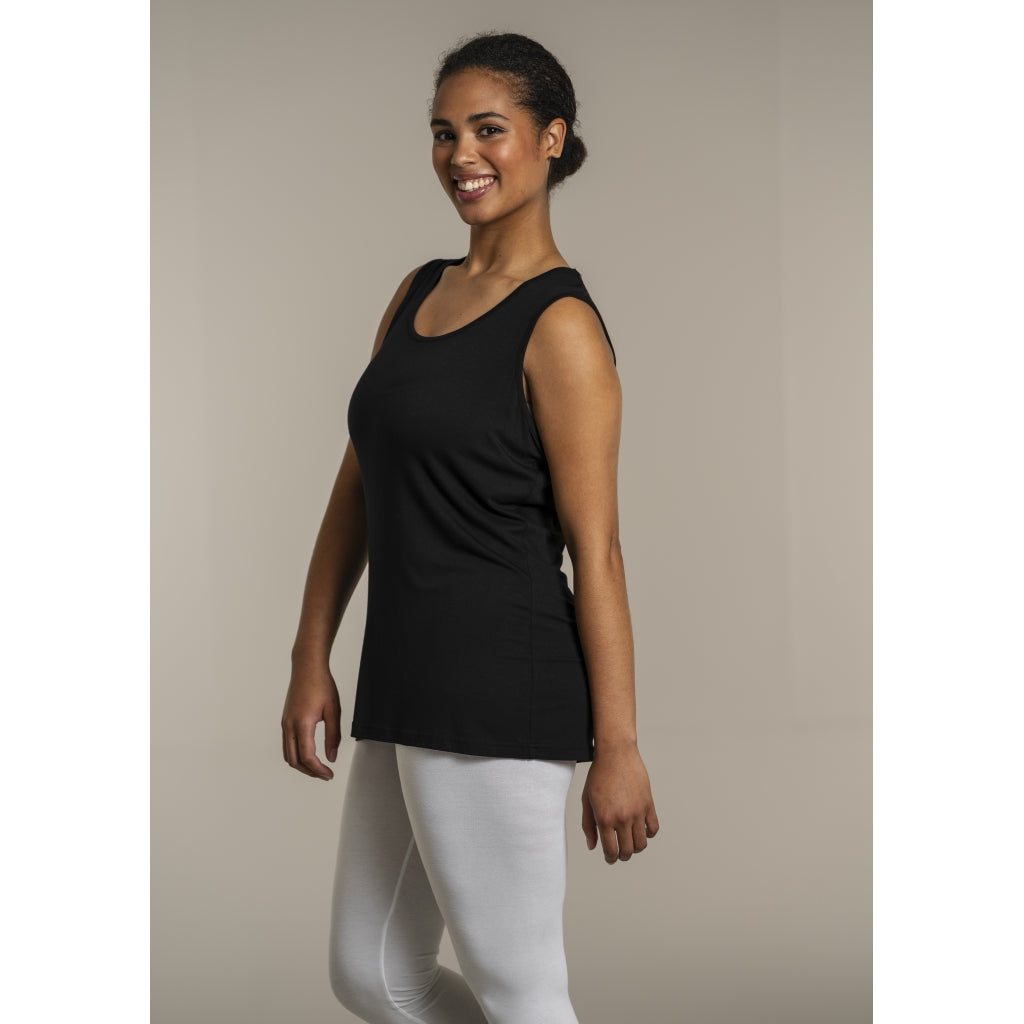 Sandgaard Short panel top Top 1 Black