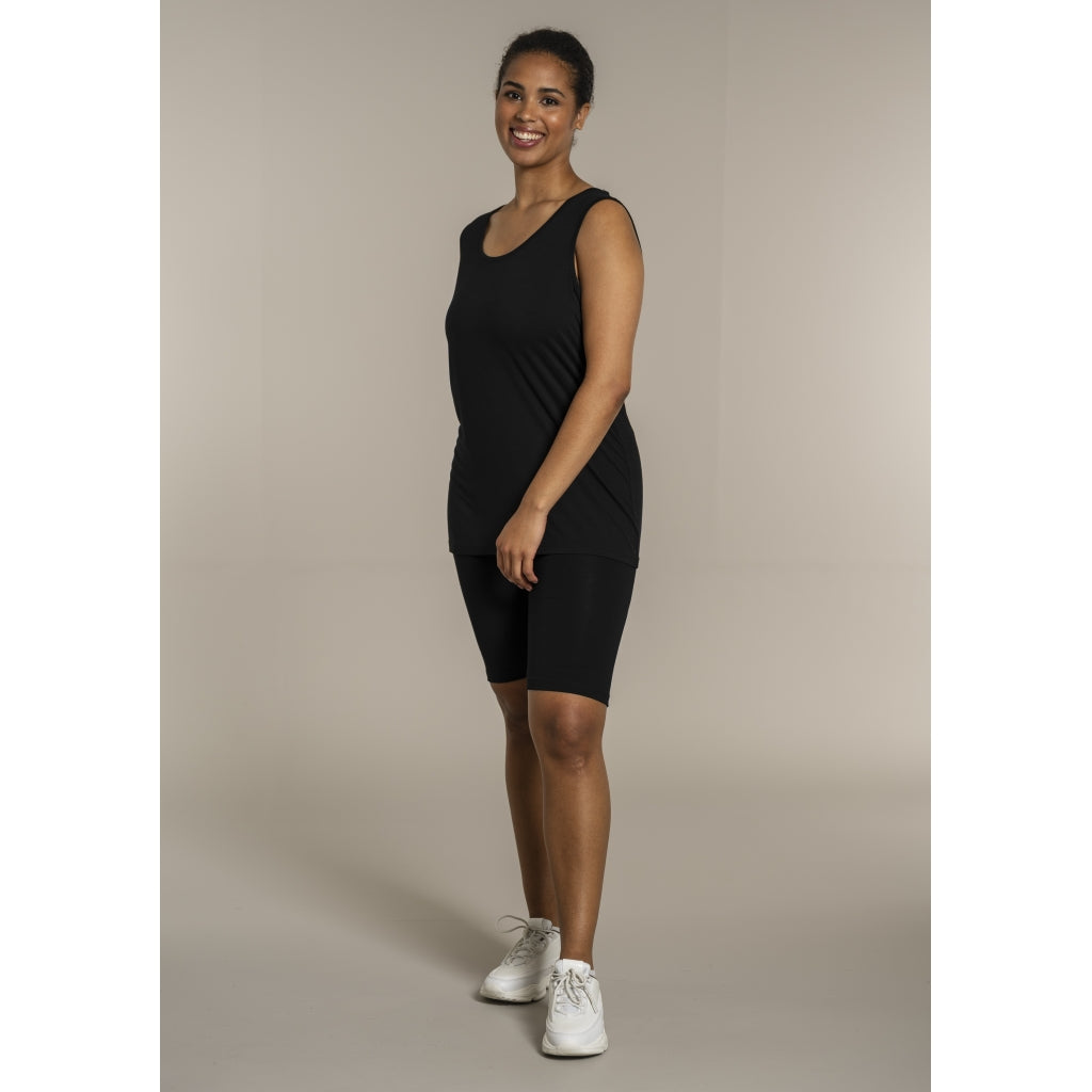 Sandgaard Short panel top Top 1 Black