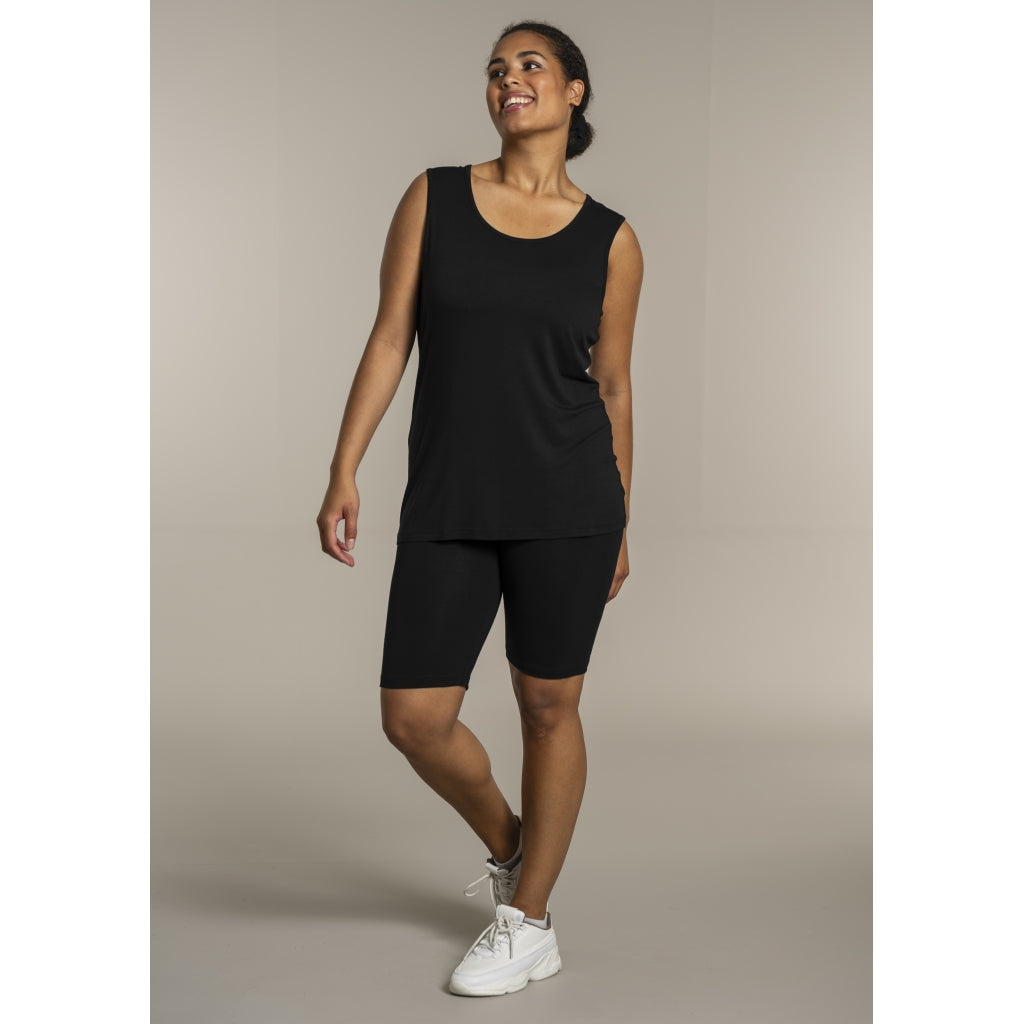 Sandgaard Short panel top Top 1 Black