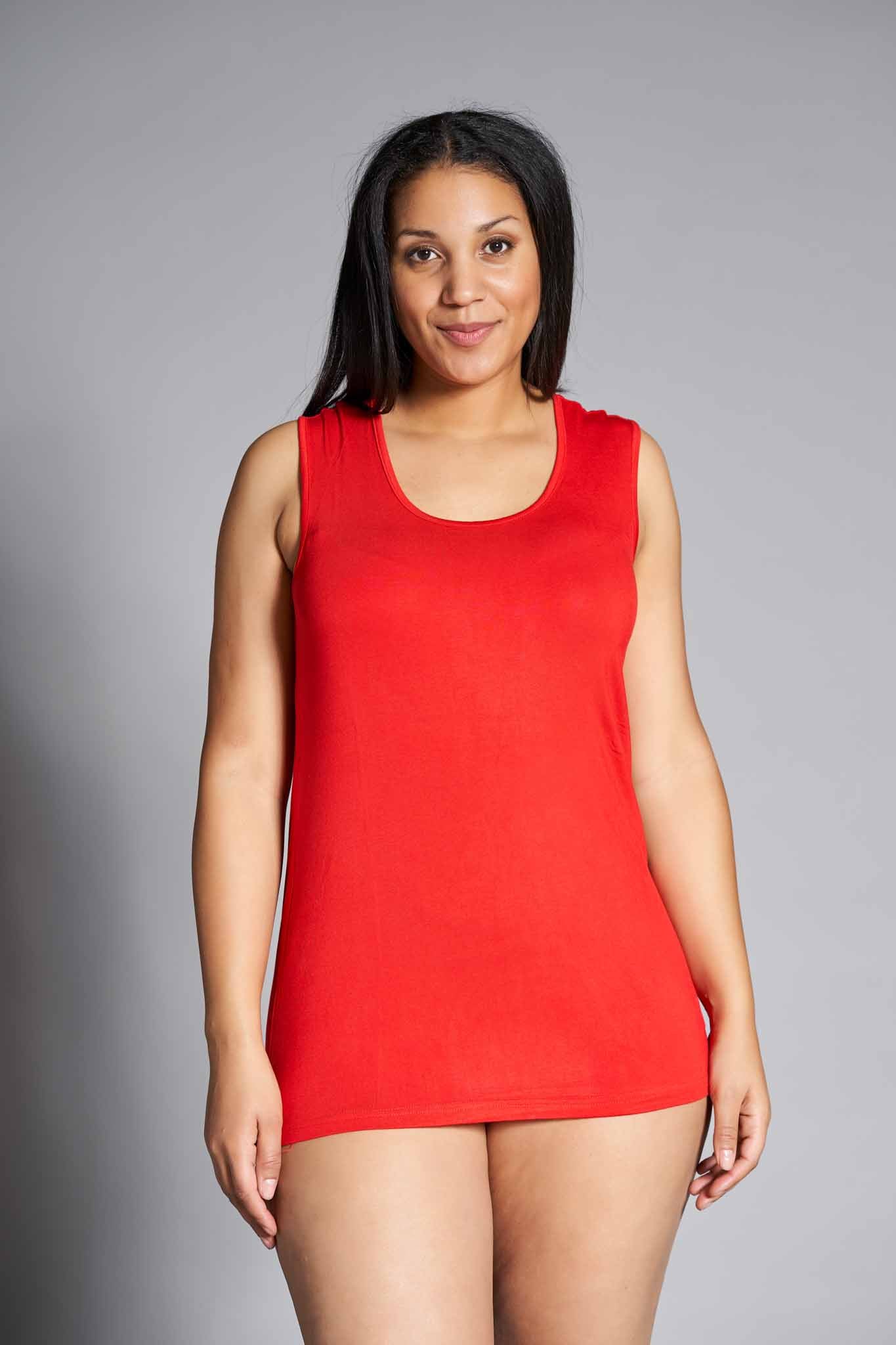 Sandgaard Short panel top Top Red