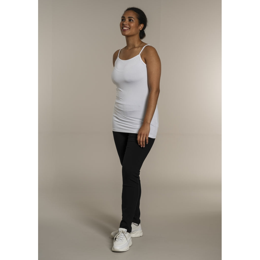 Sandgaard Slip Strop Top short Top White