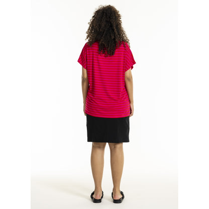 Sandgaard T-shirt T-Shirt Striped Red/Pink