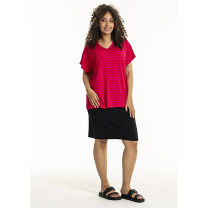 Sandgaard T-shirt T-Shirt Striped Red/Pink