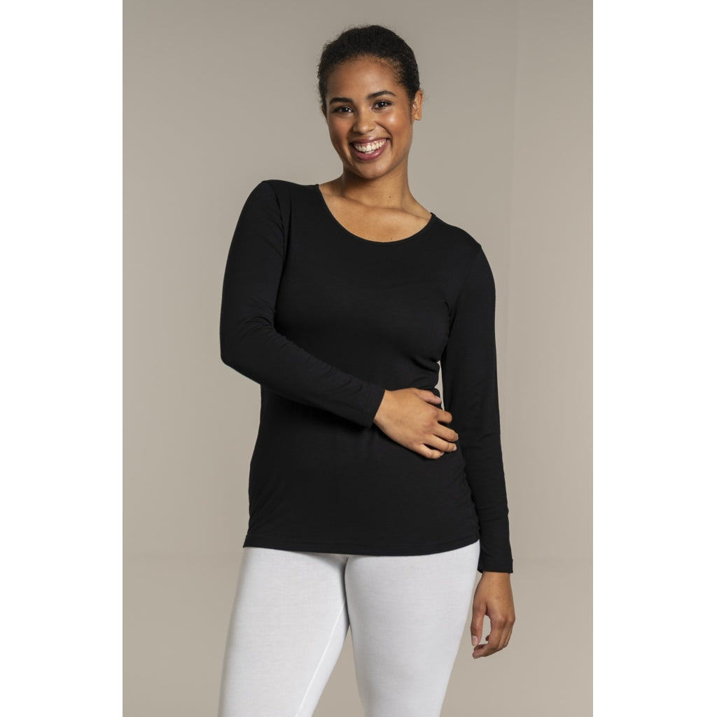 Sandgaard T-shirt med lange ærmer T-Shirt Black