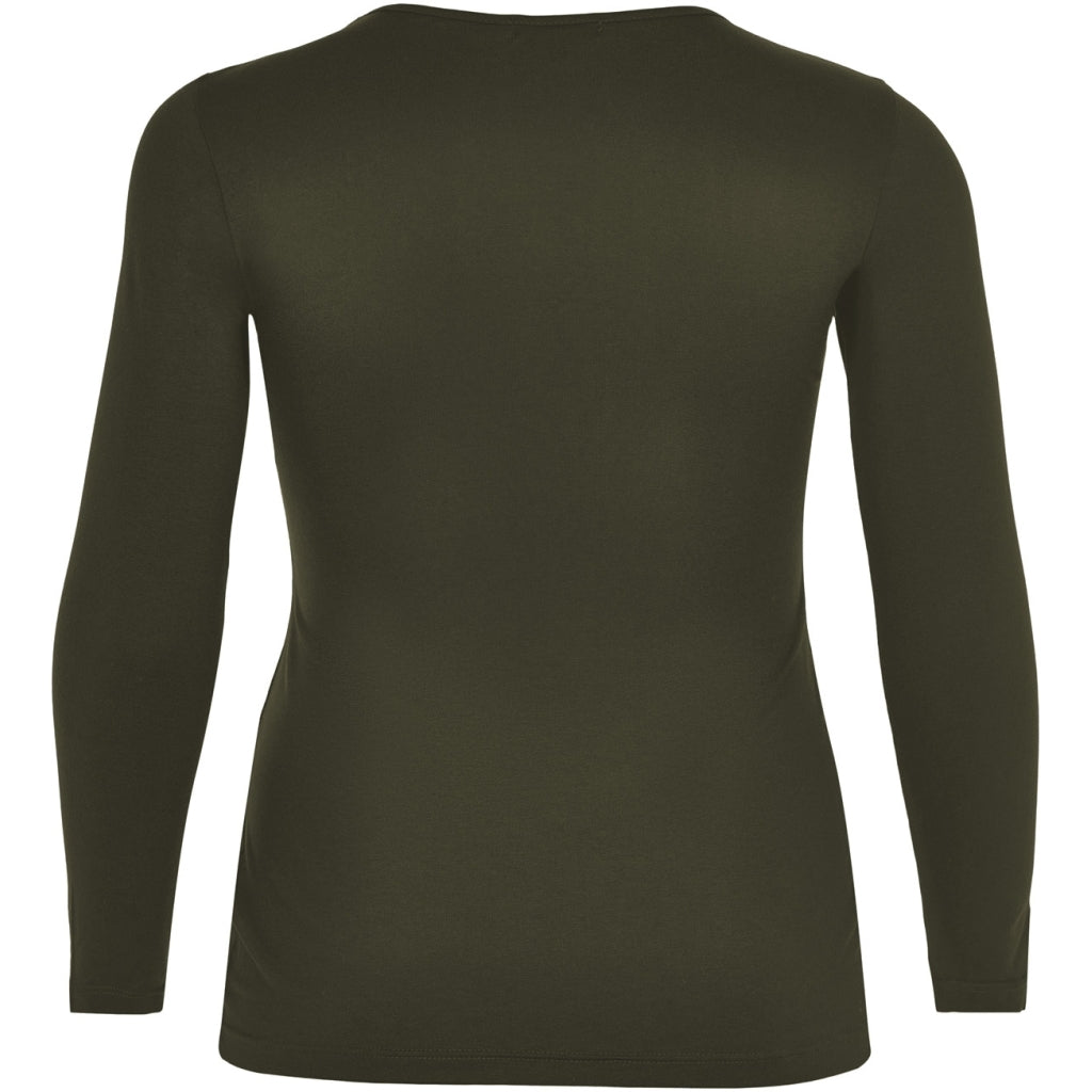 Sandgaard T-shirt med lange ærmer T-Shirt Khakigreen