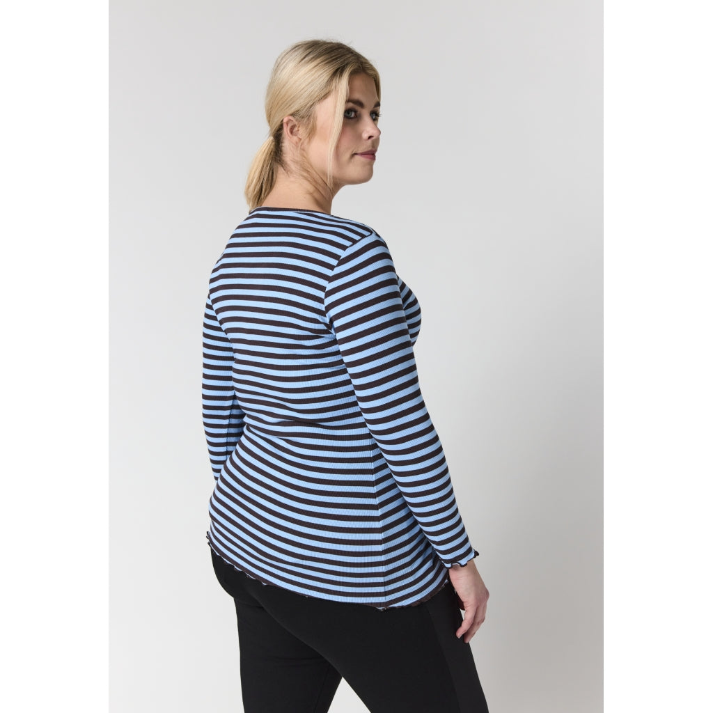 Sandgaard Top Top Brown/Lightblue